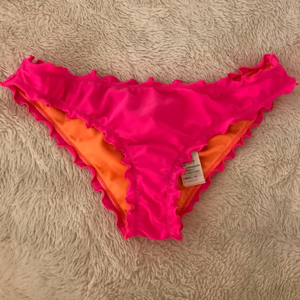 Pink holllister bikini bottom